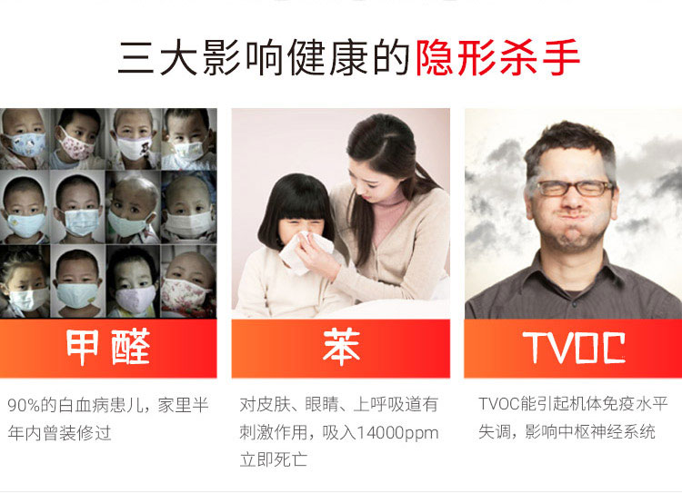 冰虫甲醛检测-3大影响健康的隐形杀手-甲醛、苯、TVOC