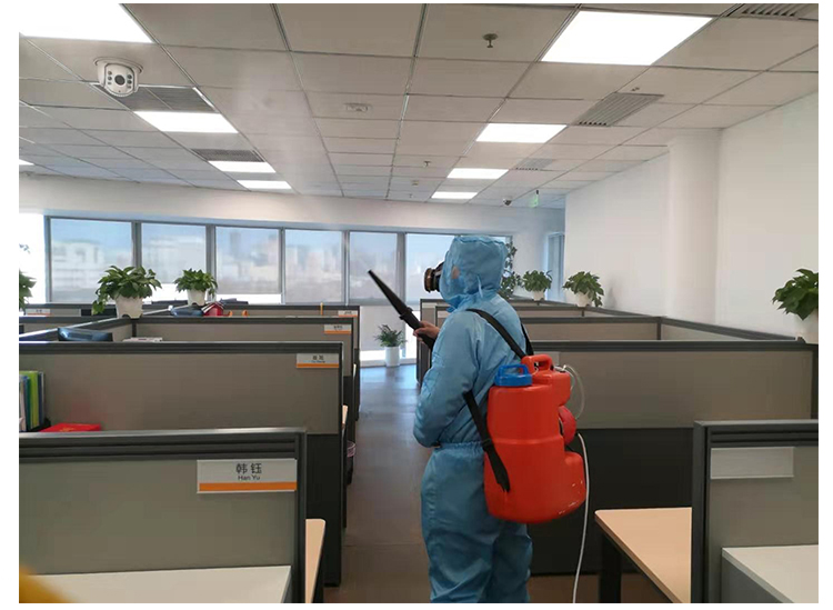 冰虫消毒除菌现场施工照片11